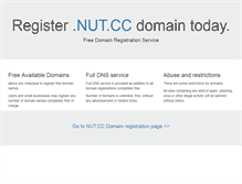 Tablet Screenshot of nut.cc